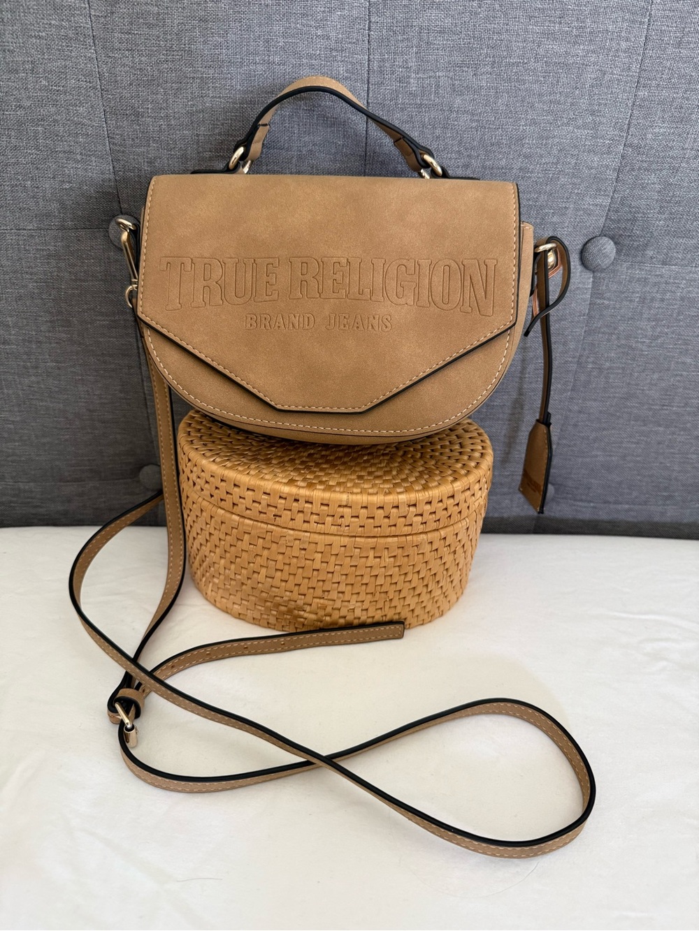 True Religion Small Crossbody Satchel NWOT